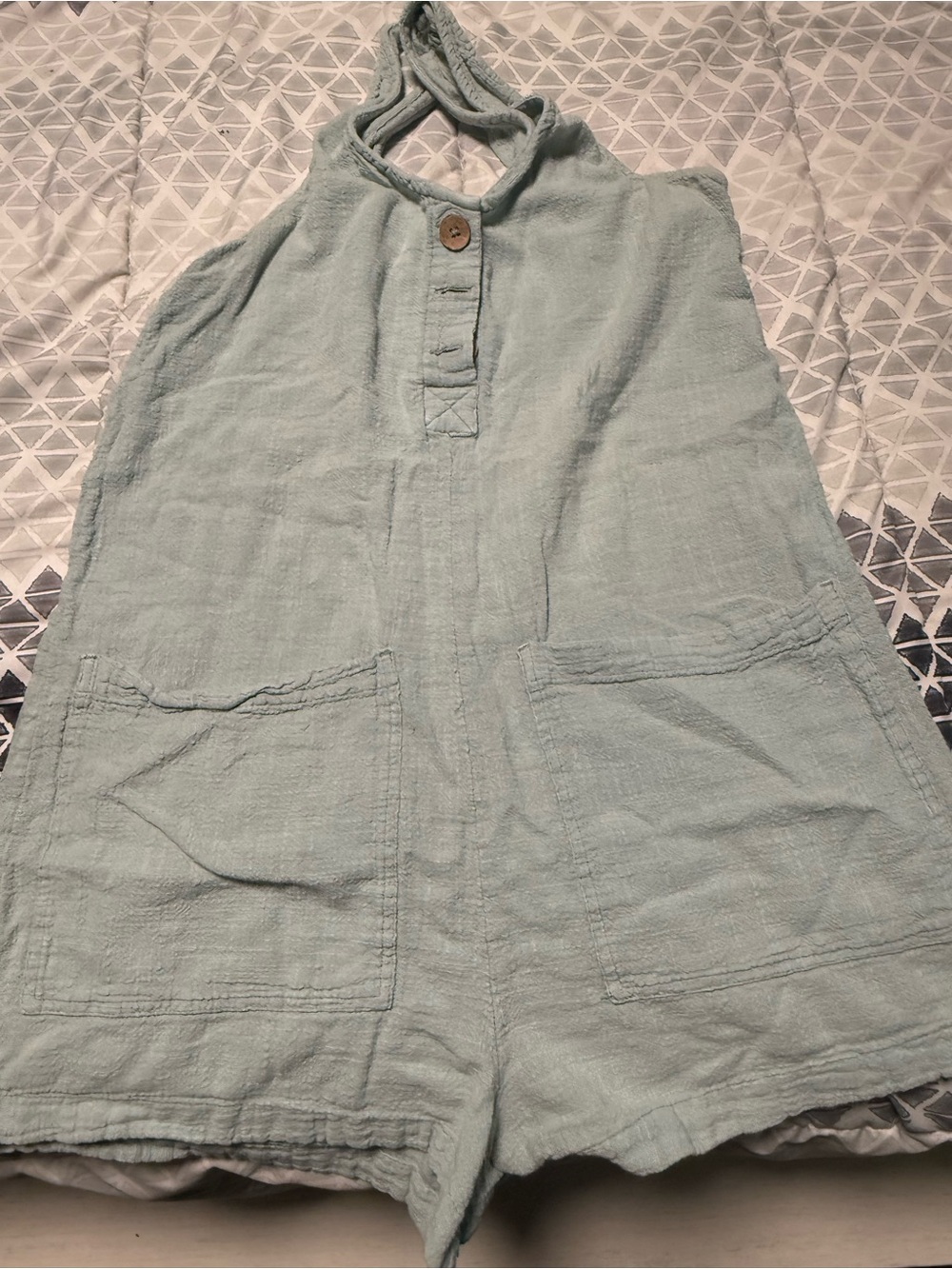 RipCurl Romper in Light Mint